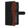 RFID Checkbook Cover Wallet with Card Slots and Pen Holder