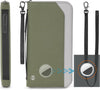 RFID Family Passport Wallet with AirTag Holder - Large Capacity Travel Organizer - Abbycart