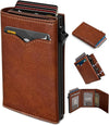 RFID Leather Wallet – Slim Pop - Up Men’s Wallet - Abbycart