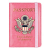 RFID Passport Holder Travel Wallet with Card Slots for Men Women