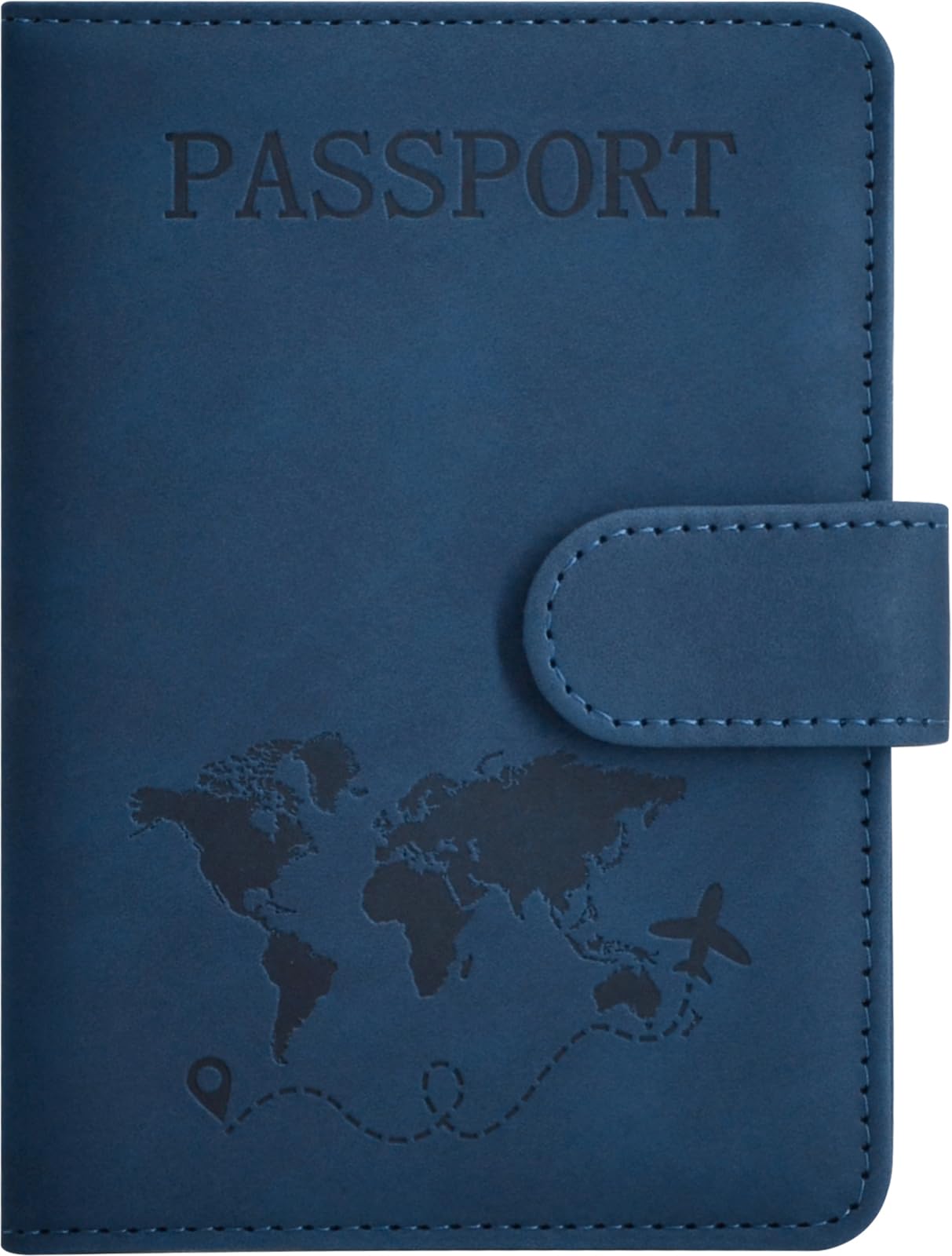 RFID Passport Holder Wallet with Card Slots Travel Cover
