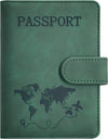 RFID Passport Holder Wallet with Card Slots Travel Cover