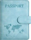 RFID Passport Holder Wallet with Card Slots Travel Cover