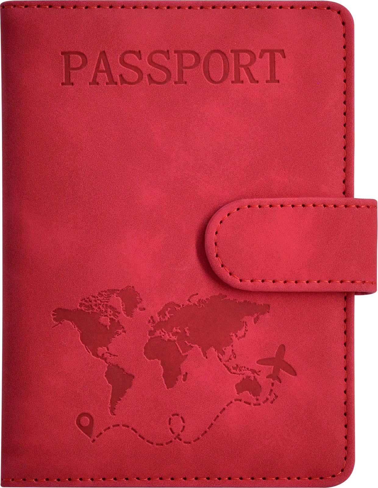 RFID Passport Holder Wallet with Card Slots Travel Cover