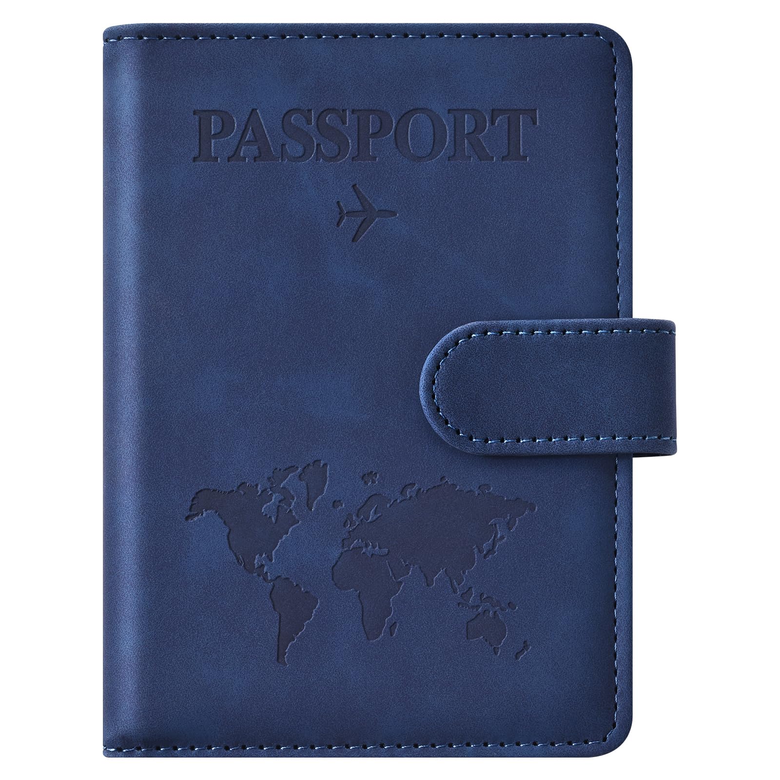 RFID Passport Holder with Magnetic Closure & Card Slots - Abbycart