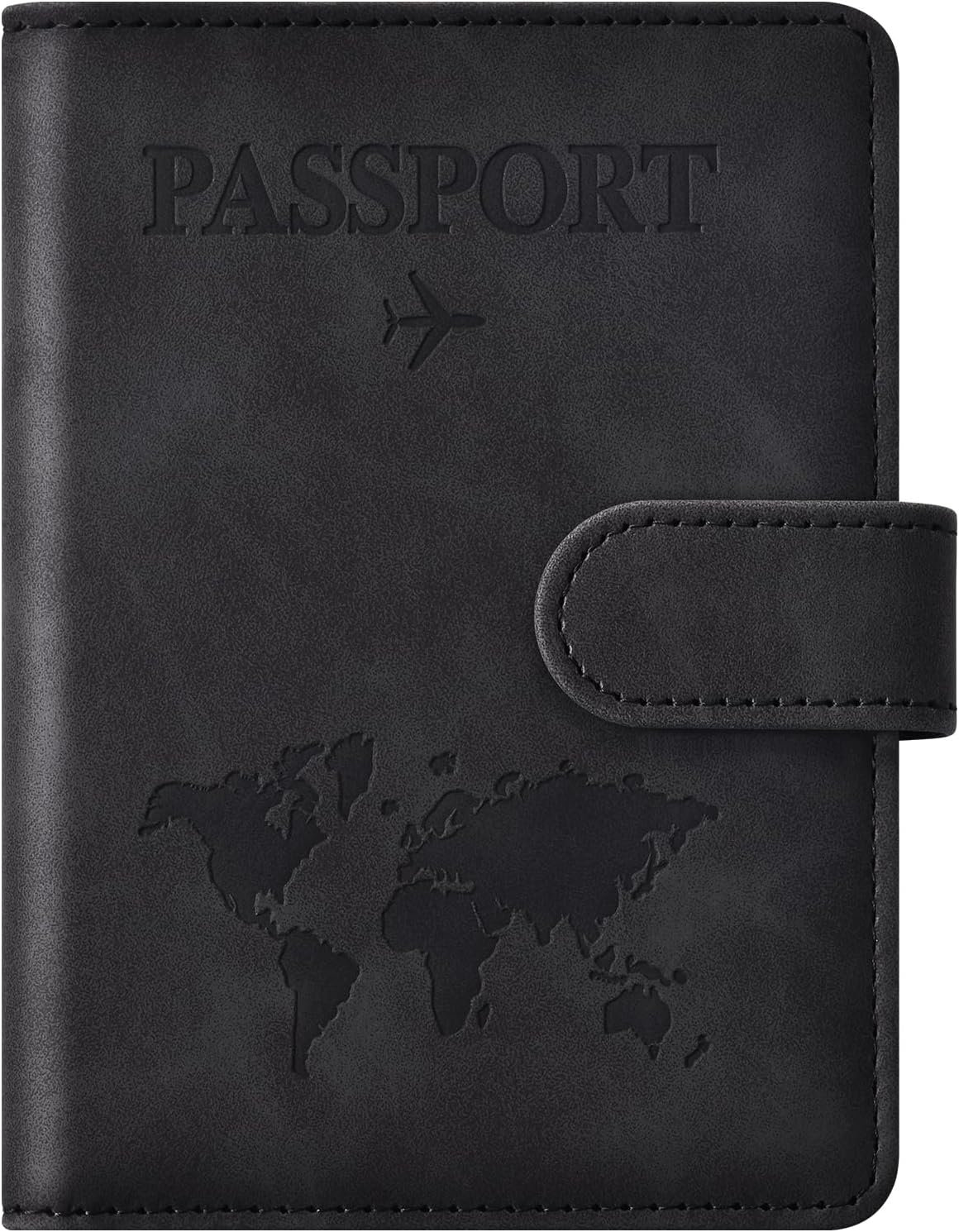 RFID Passport Holder with Magnetic Closure & Card Slots - Abbycart
