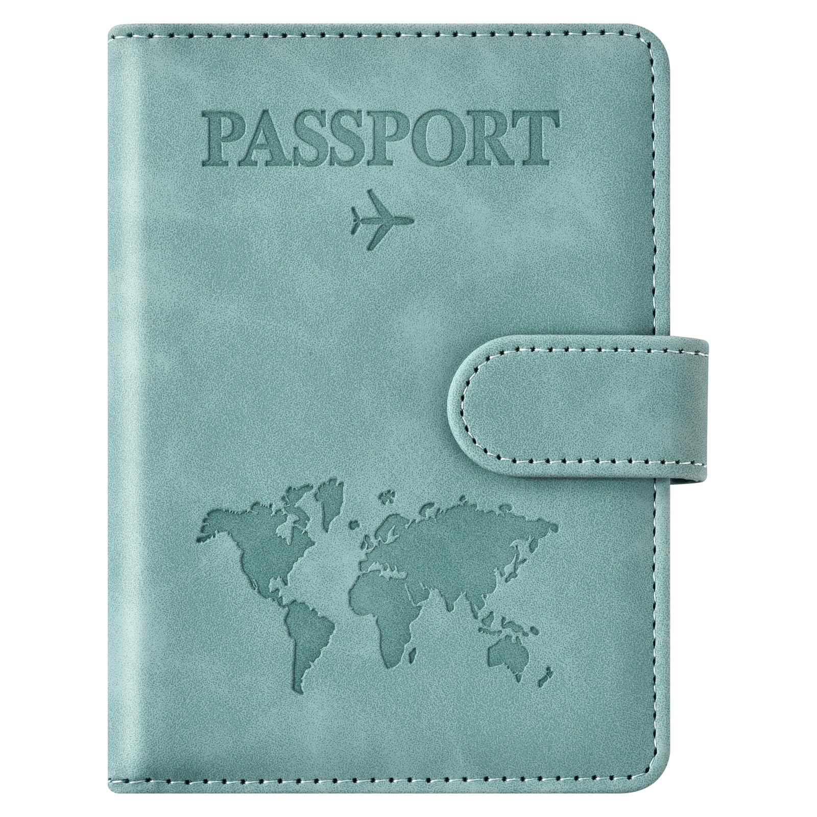 RFID Passport Holder with Magnetic Closure & Card Slots - Abbycart