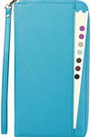 RFID Passport Wallet with AirTag Holder, Family Travel Organizer