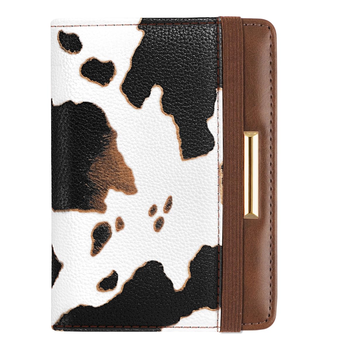 Rose Gold RFID Passport Holder for Women with Card Slots
