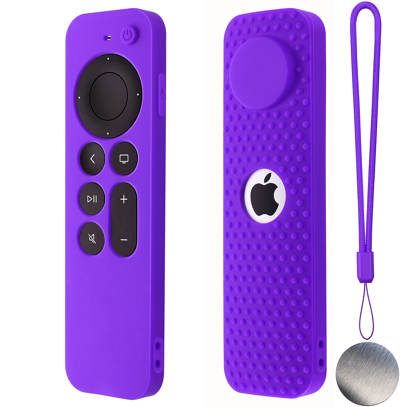 Apple TV 4K Siri Remote Silicone Case (2021) – Anti-Slip Protective Cover
