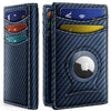 Slim AirTag Wallet for Men RFID Blocking Magnetic Front Pocket