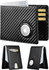 Slim AirTag Wallet for Men – RFID Blocking Minimalist Bifold - Abbycart