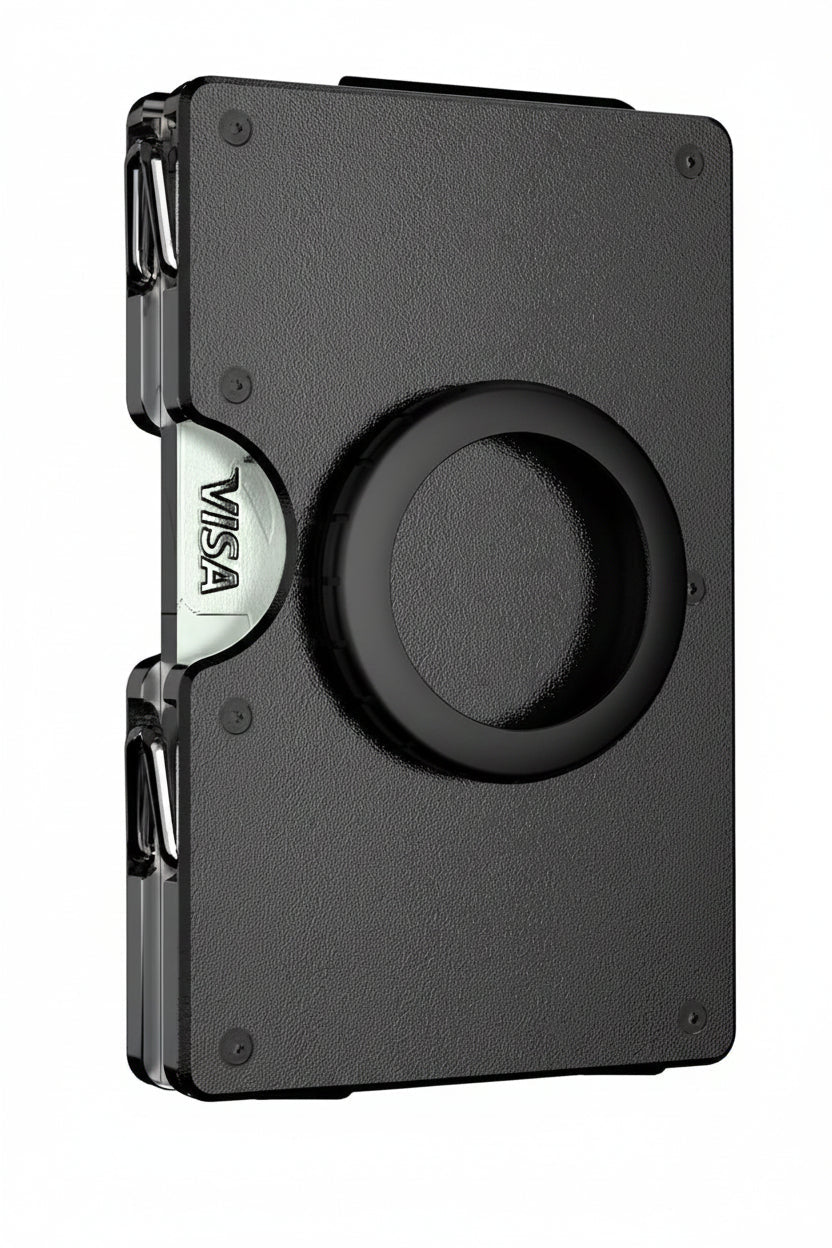 Slim Metal Wallet for Men RFID Blocking Card Holder 20 Cards