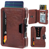 Slim RFID Blocking Wallet for Men with Pop Up Card Holder