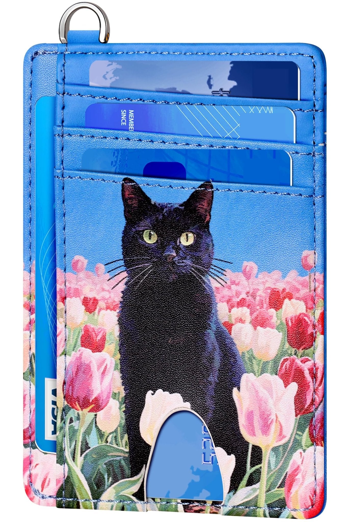 Slim RFID Front Pocket Wallet for Men – Minimalist Credit Card Holder