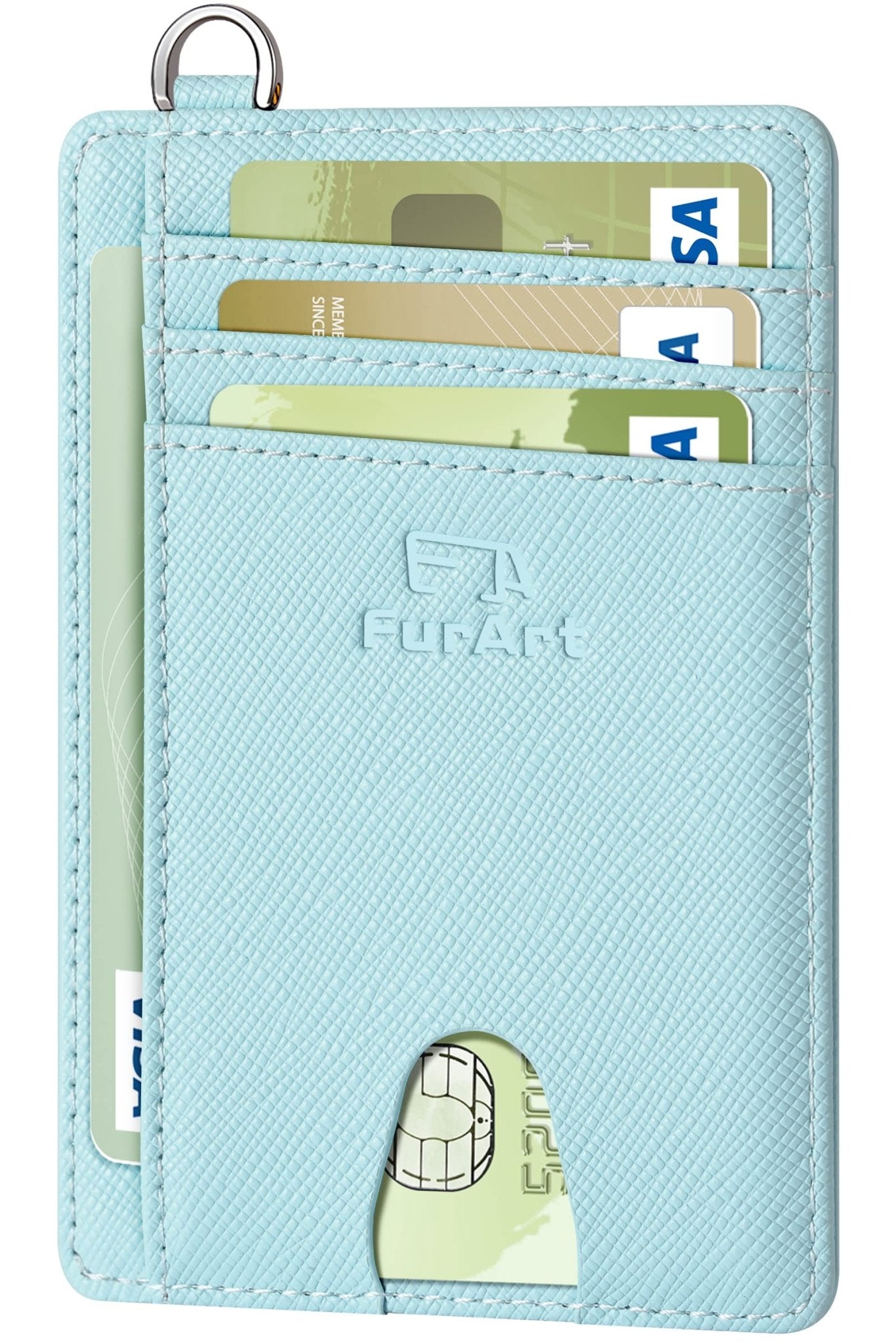 Slim RFID Front Pocket Wallet for Men – Minimalist Credit Card Holder