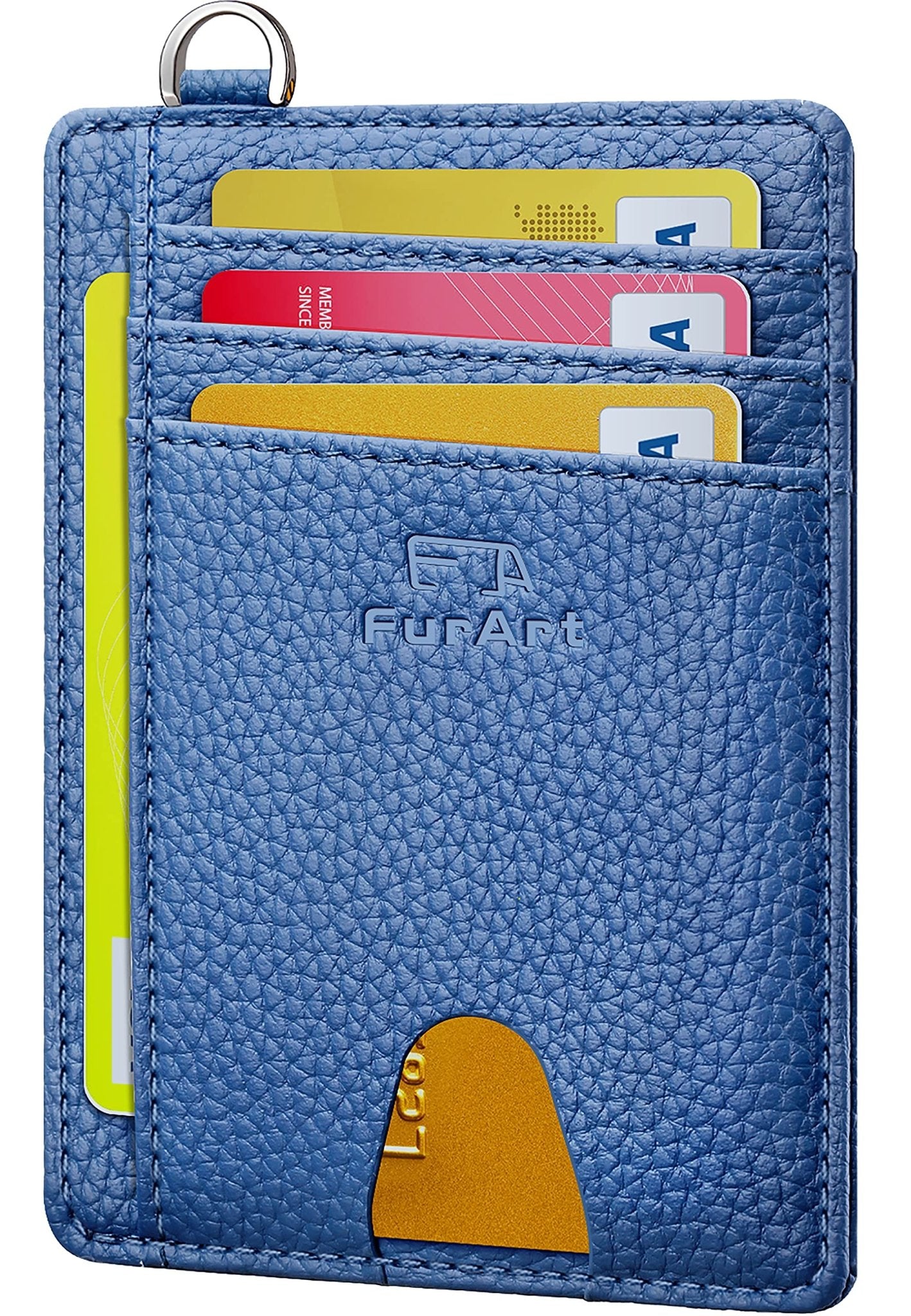 Slim RFID Front Pocket Wallet for Men – Minimalist Credit Card Holder