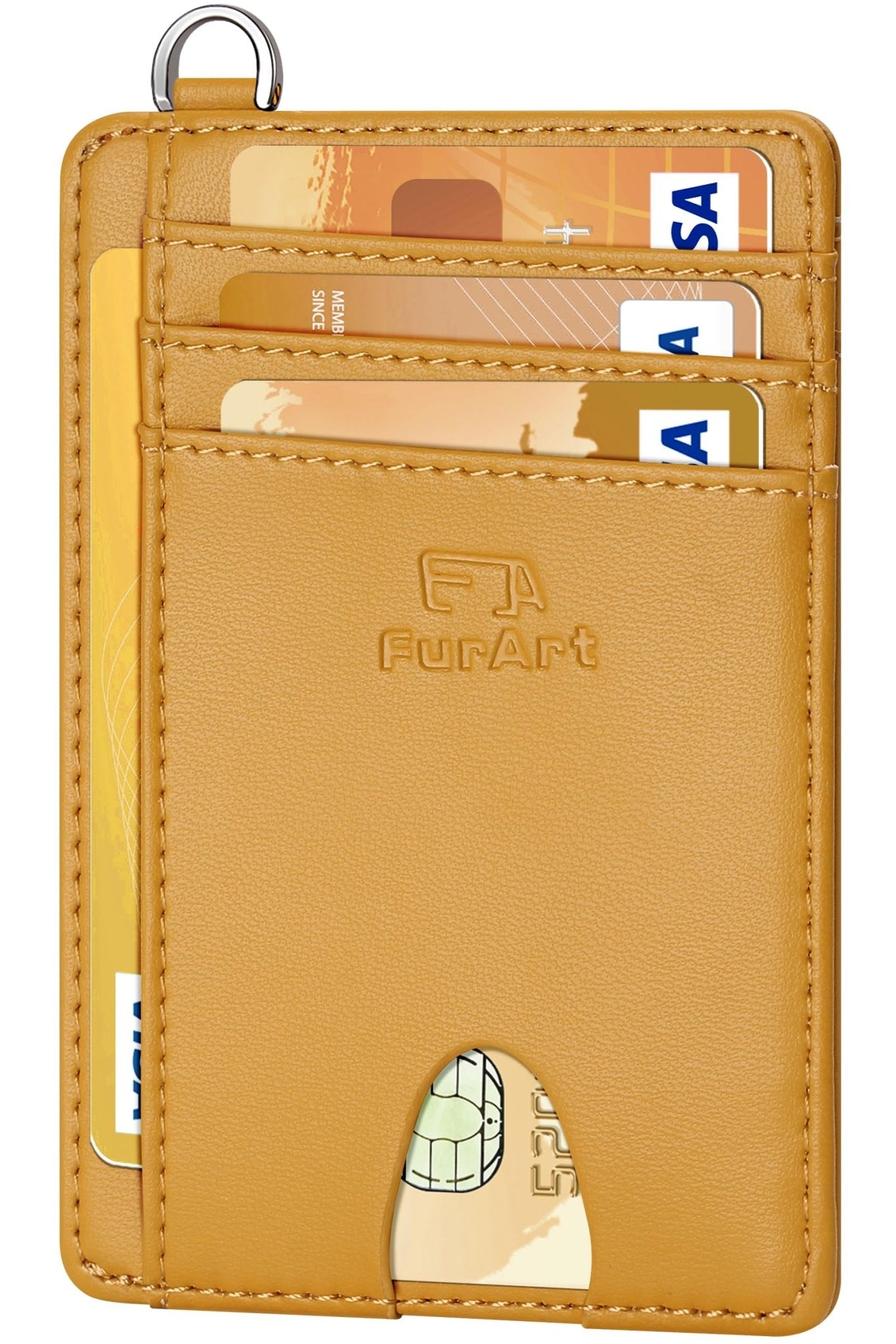 Slim RFID Front Pocket Wallet for Men – Minimalist Credit Card Holder