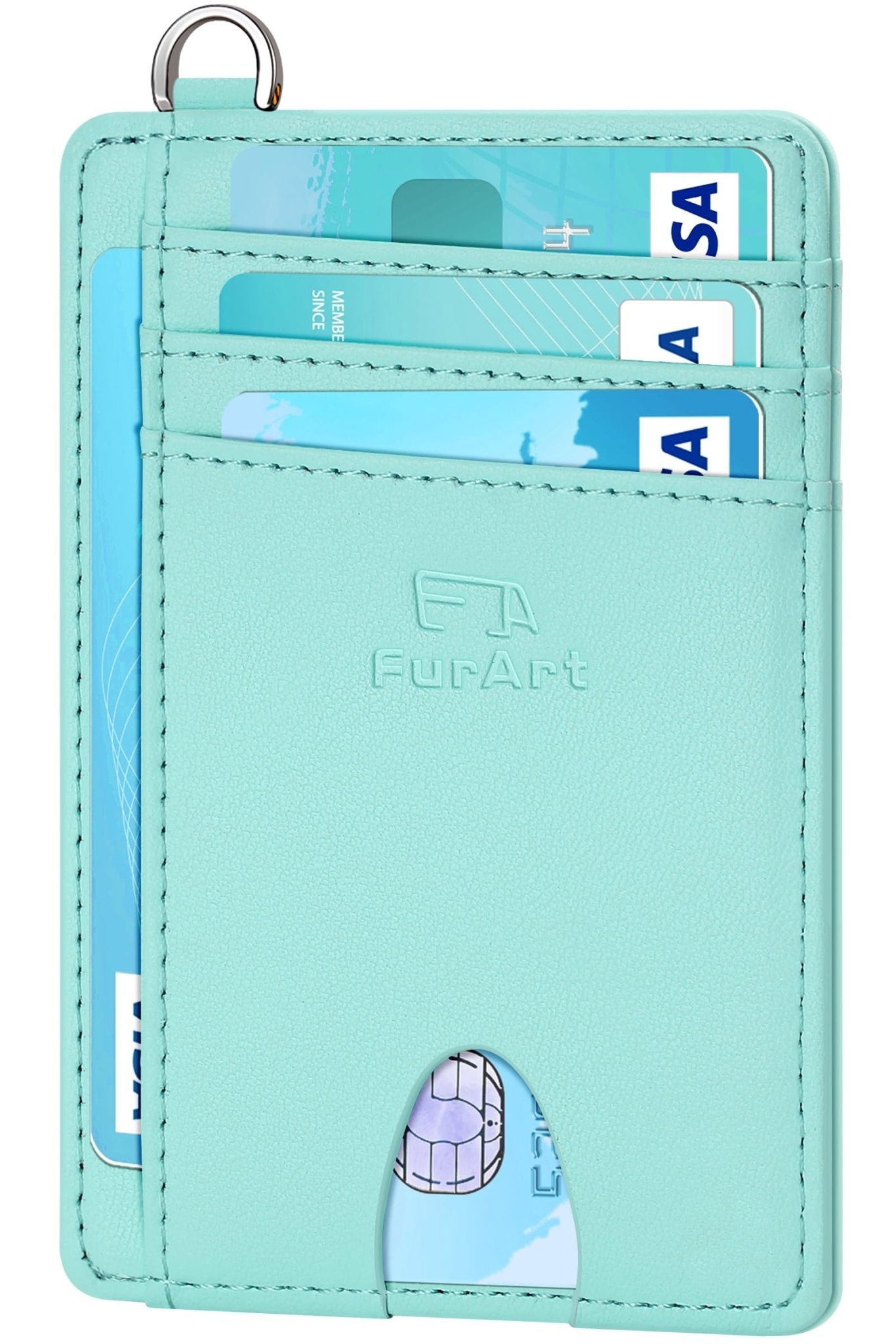 Slim RFID Front Pocket Wallet for Men – Minimalist Credit Card Holder