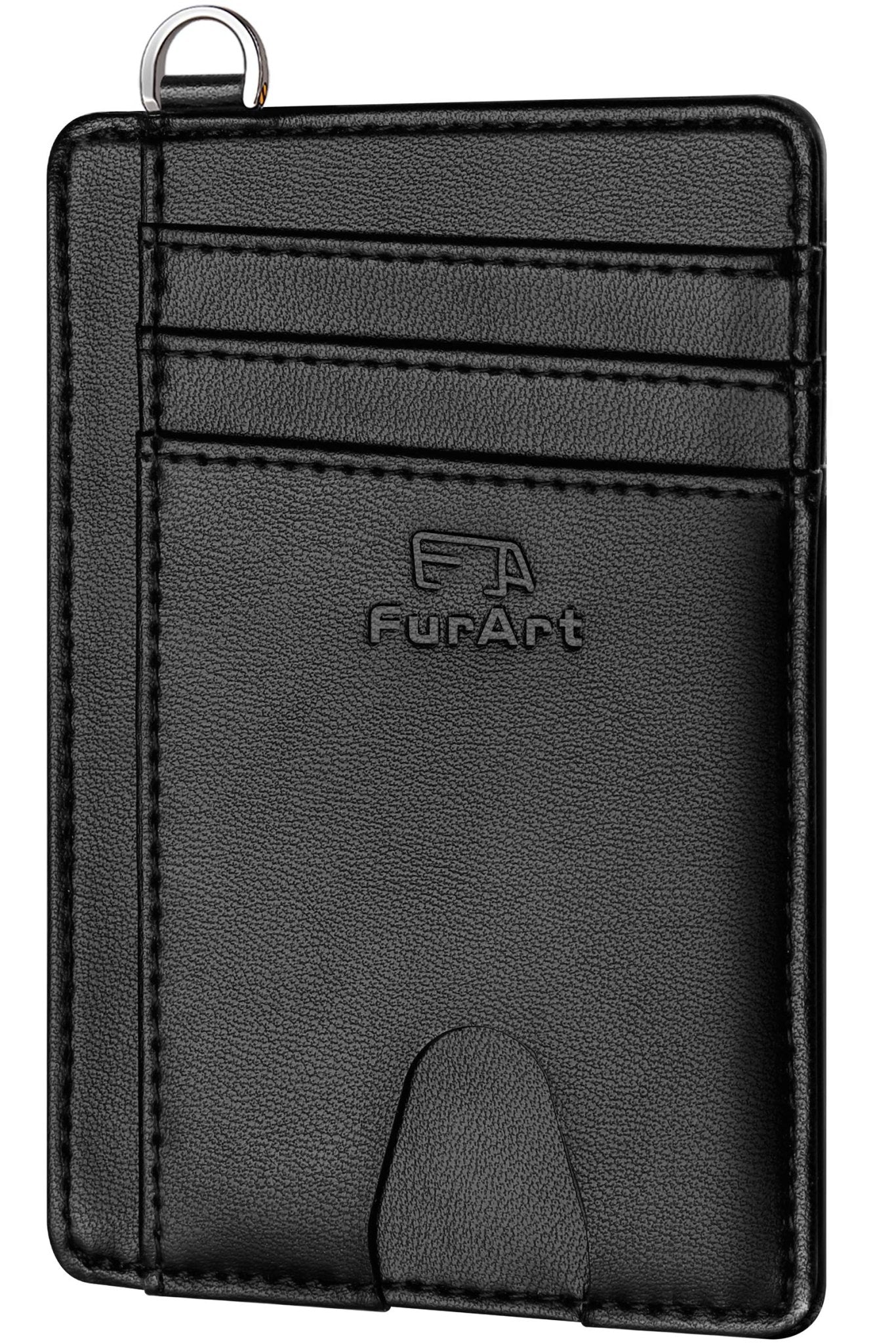 Slim RFID Front Pocket Wallet for Men – Minimalist Credit Card Holder