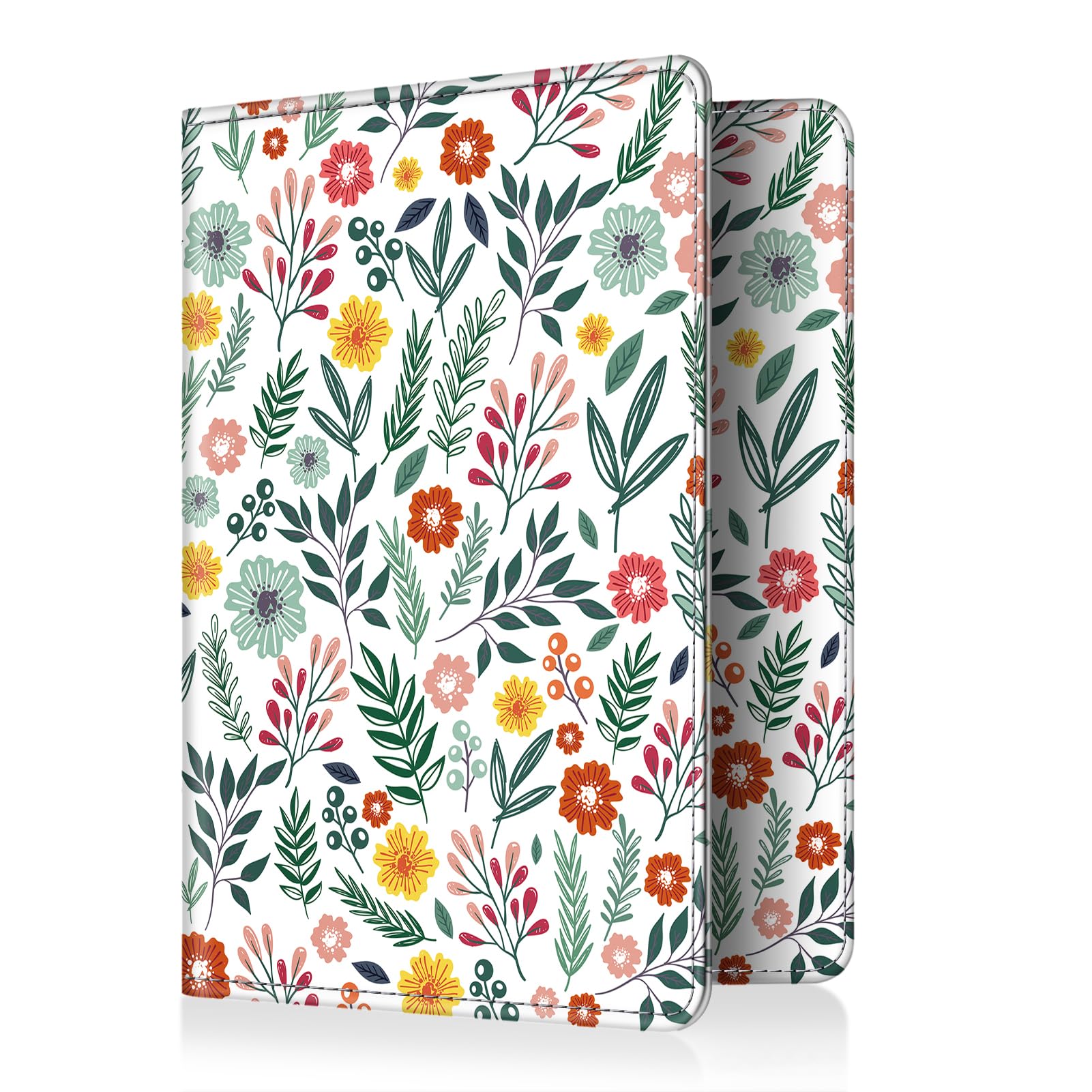Slim RFID Passport Holder Travel Wallet with Credit Card Slots