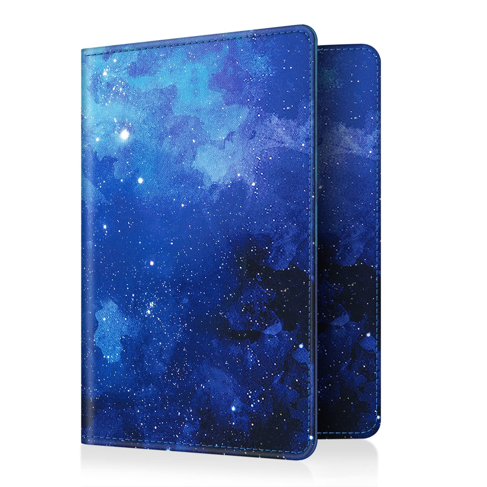 Slim RFID Passport Holder Travel Wallet with Credit Card Slots