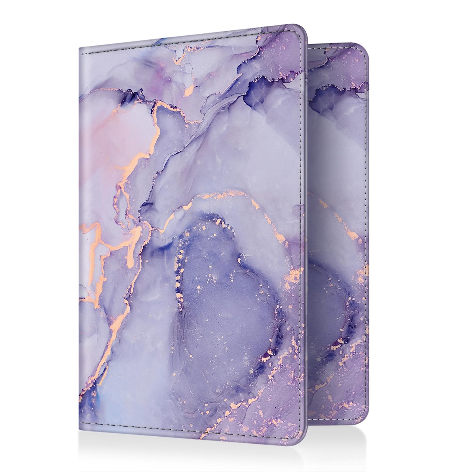 Slim RFID Passport Holder Travel Wallet with Credit Card Slots