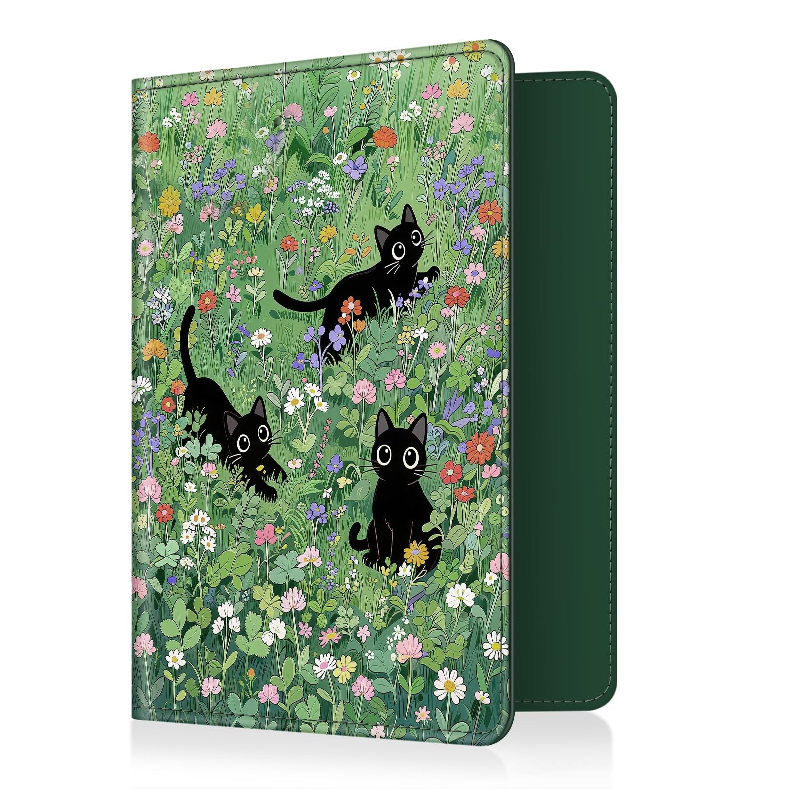 Slim RFID Passport Holder Travel Wallet with Credit Card Slots