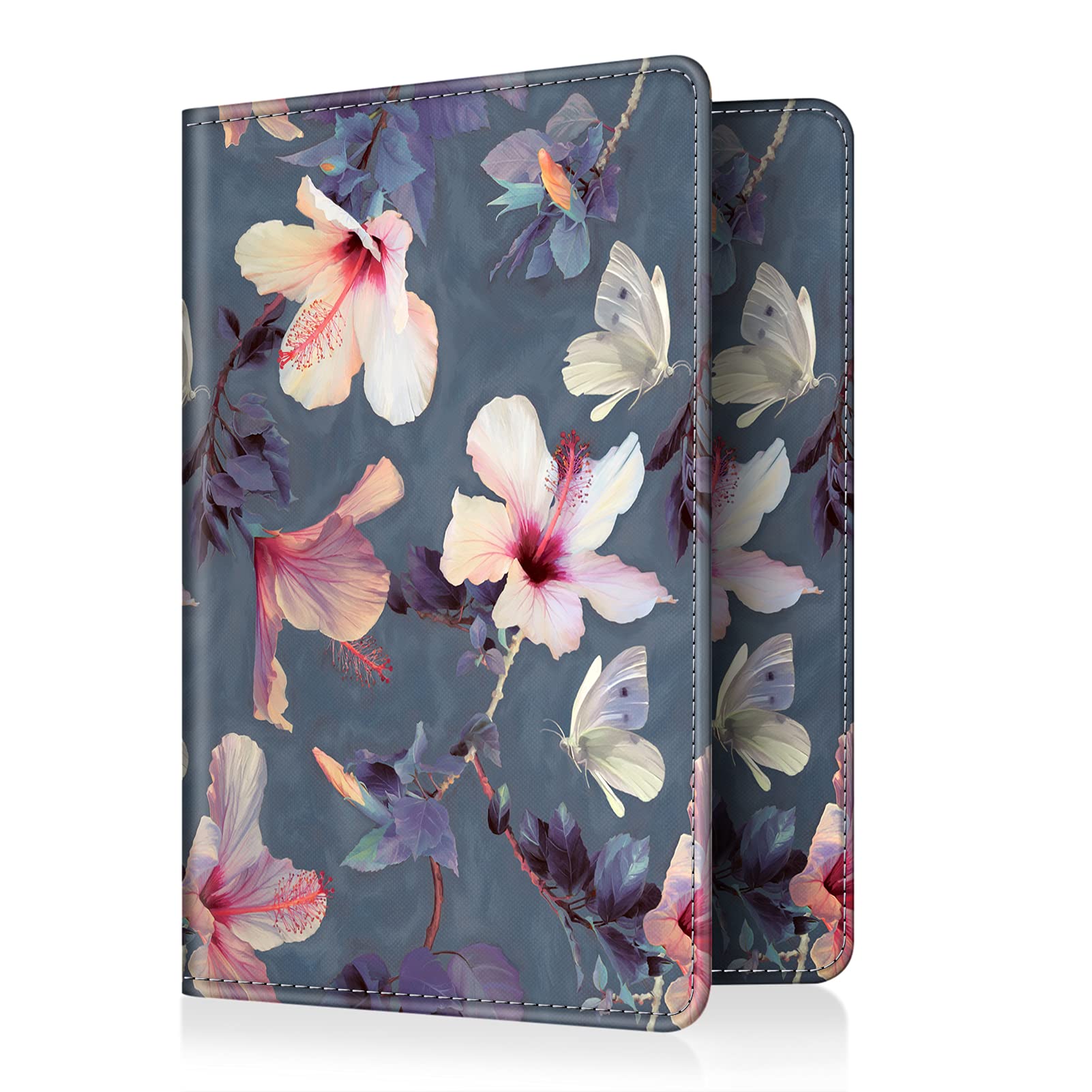 Slim RFID Passport Holder Travel Wallet with Credit Card Slots