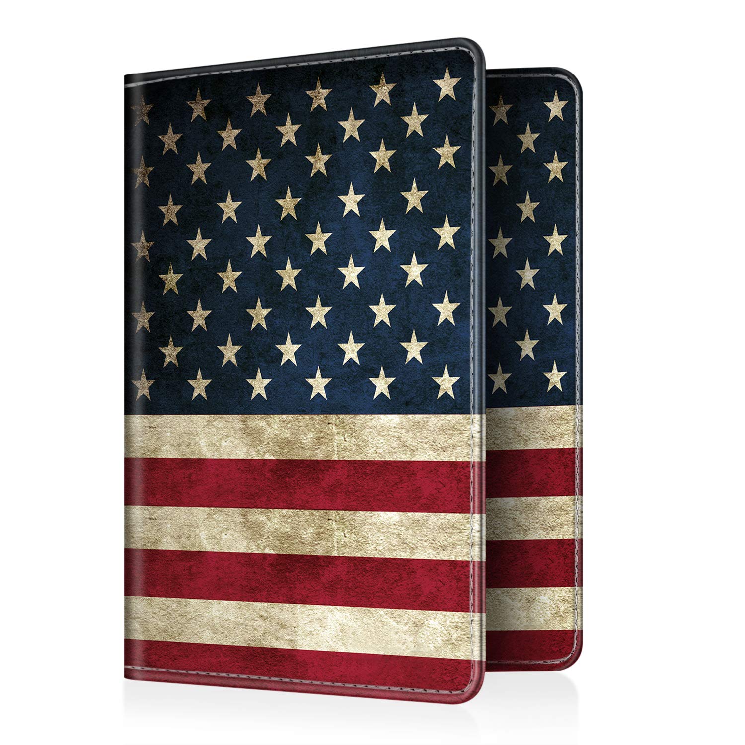 Slim RFID Passport Holder Travel Wallet with Credit Card Slots