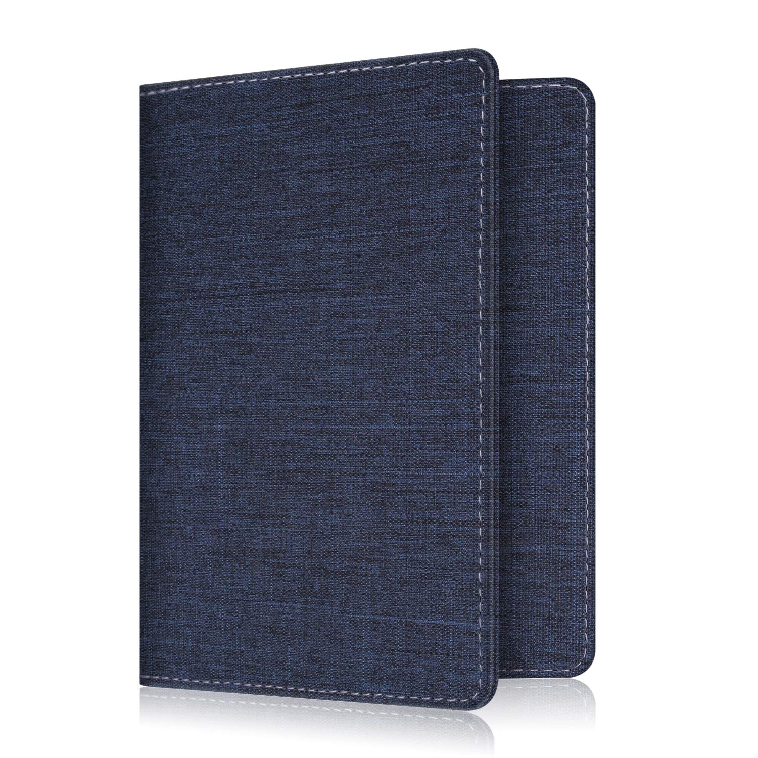 Slim RFID Passport Holder Travel Wallet with Credit Card Slots
