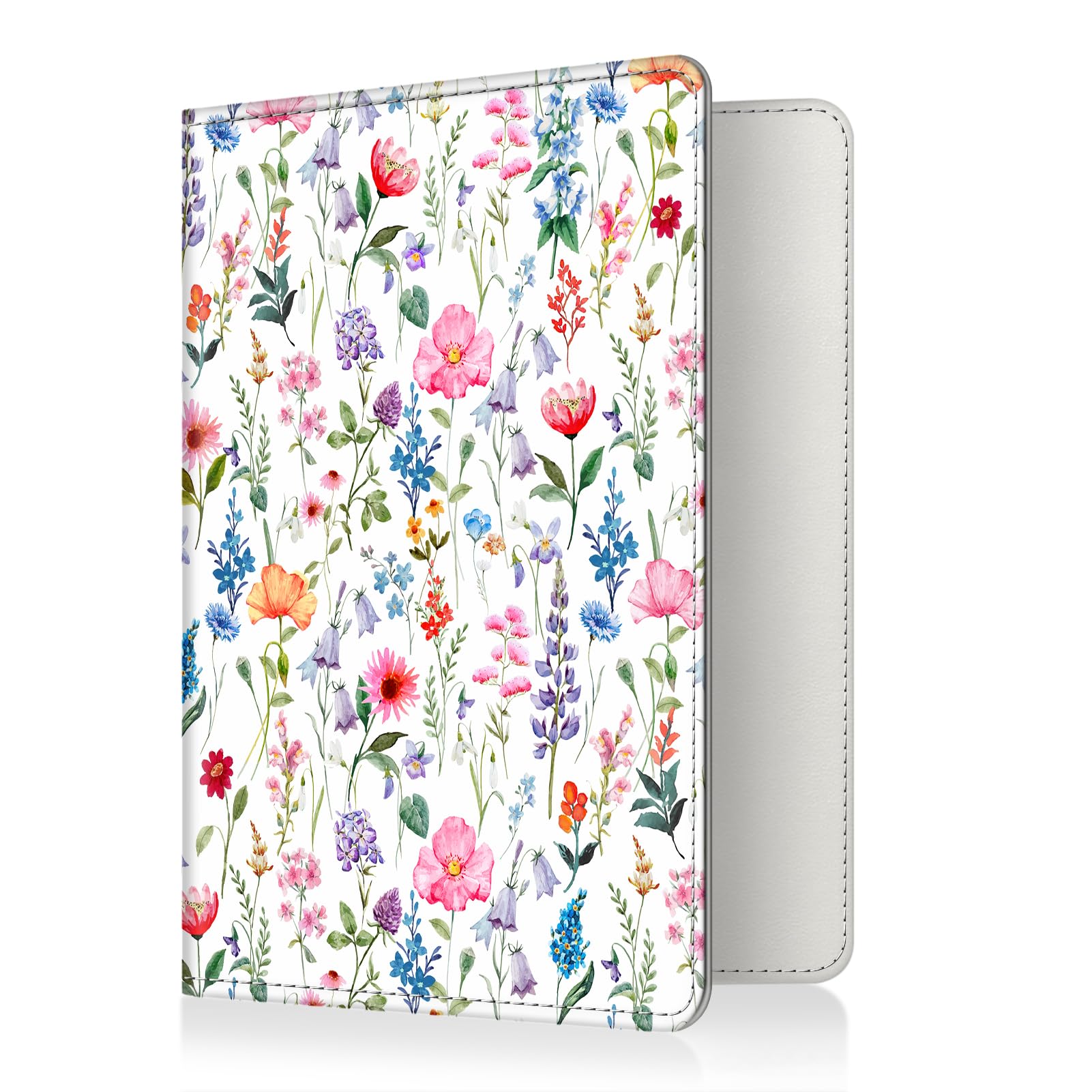Slim RFID Passport Holder Travel Wallet with Credit Card Slots