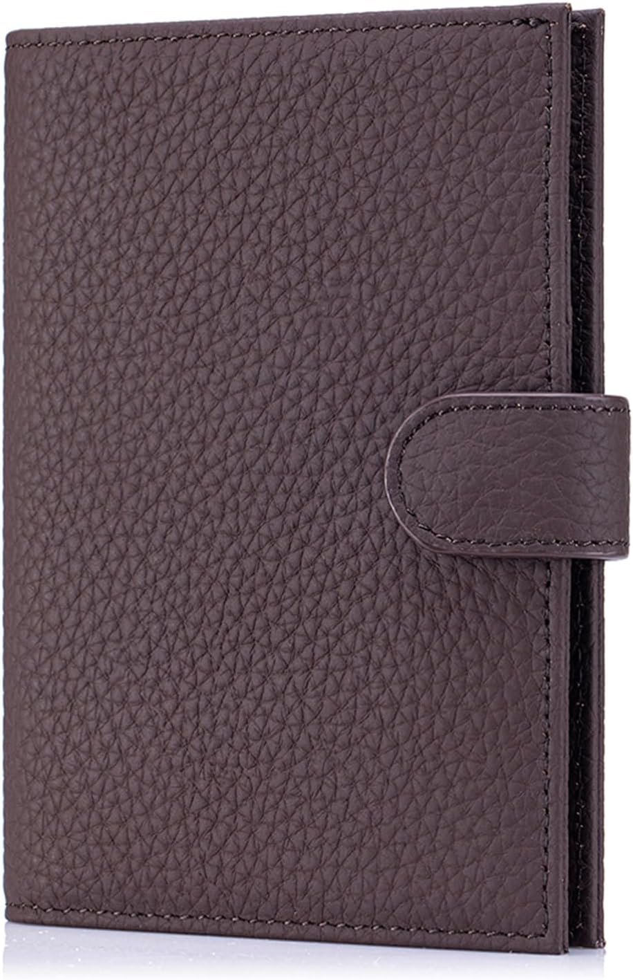Slim RFID Passport Wallet – Leather Travel Holder
