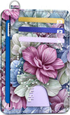 Slim RFID Wallet for Women | Floral Credit Card Holder