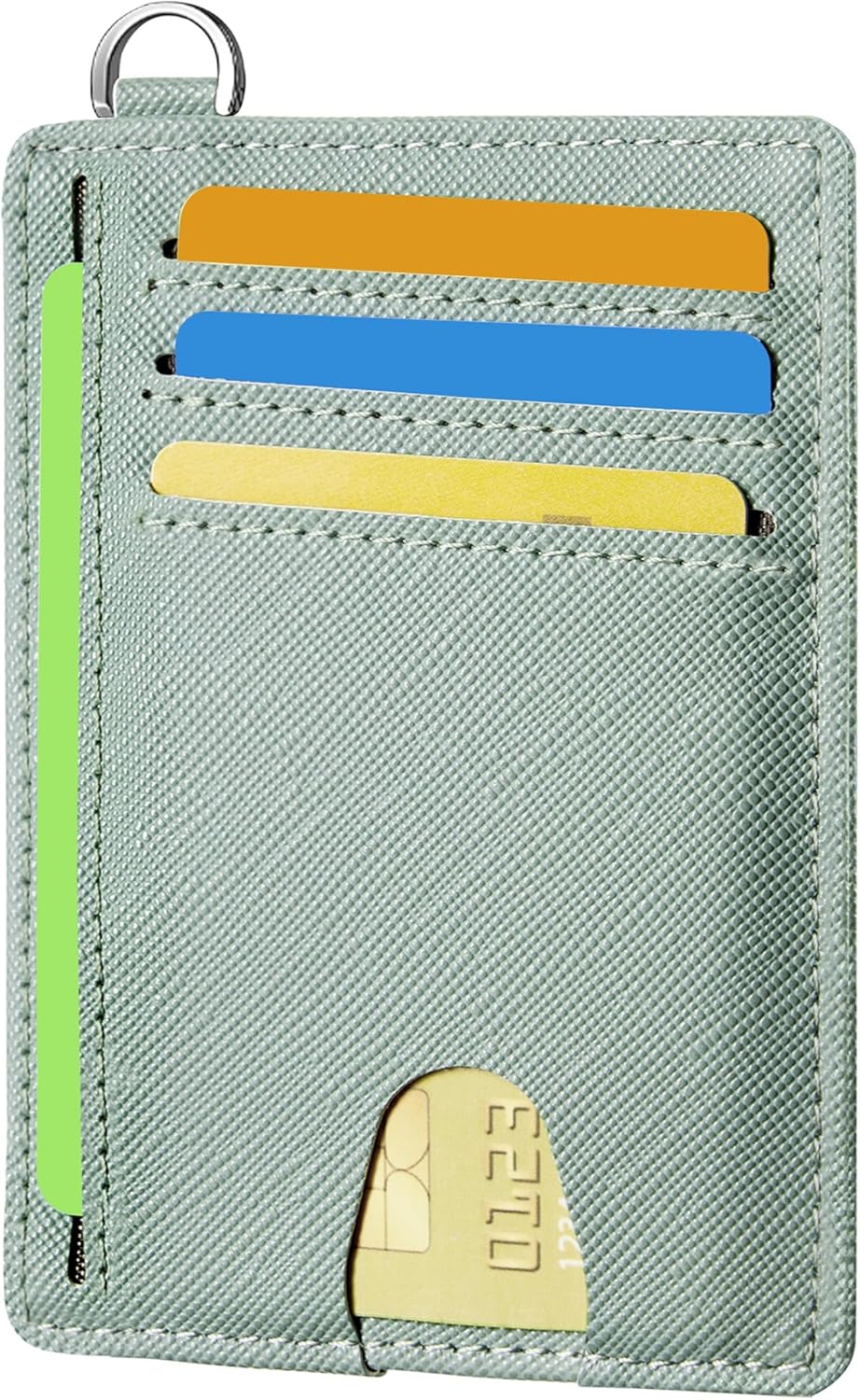 Slim RFID Wallet for Women | Minimalist Credit Card Holder