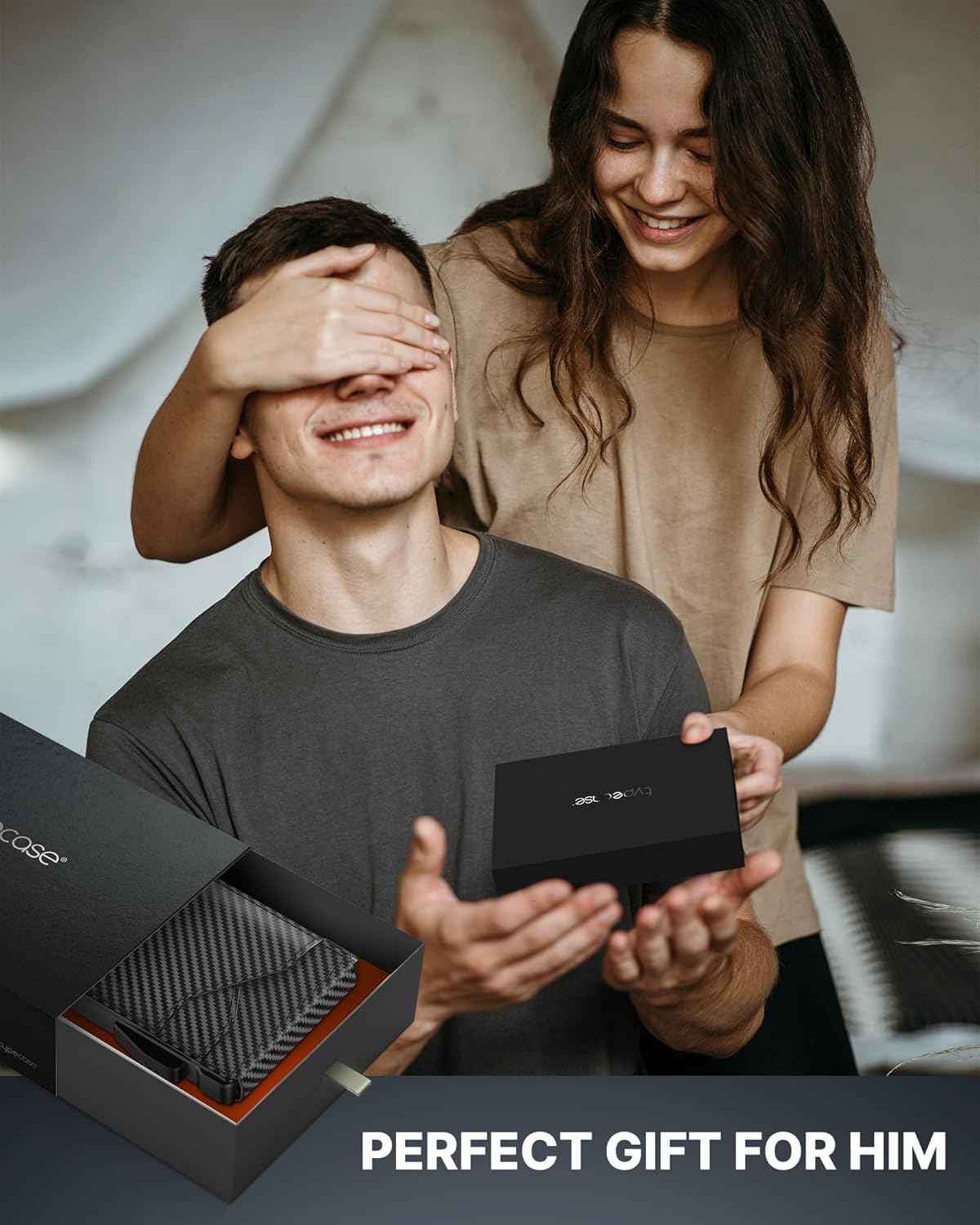 Slim Tactical RFID Wallet for Men with Pop Up Card Holder