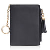 Small RFID Wallet for Women with ID Window & Zipper Coin Pocket