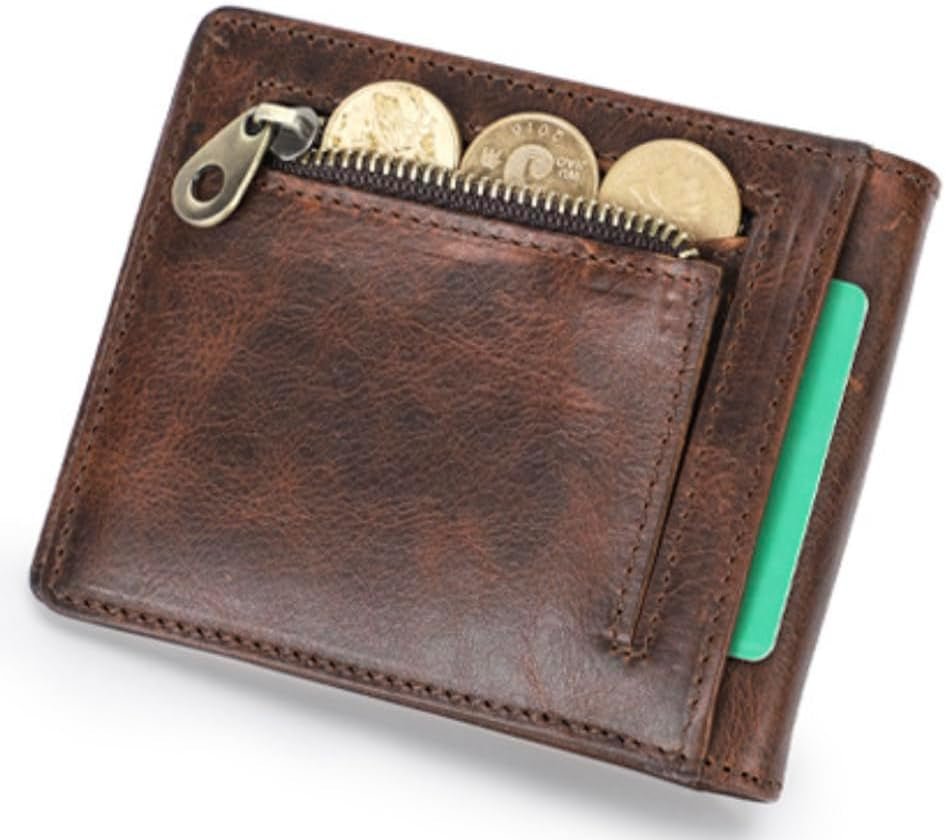 Smart Bifold Wallet for Men – RFID Blocking with AirTag Holder - Abbycart