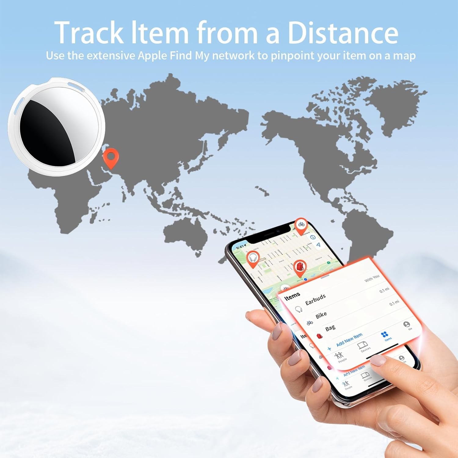 Smart Tracker – 4 Pack (Find My, iOS Only) - Abbycart