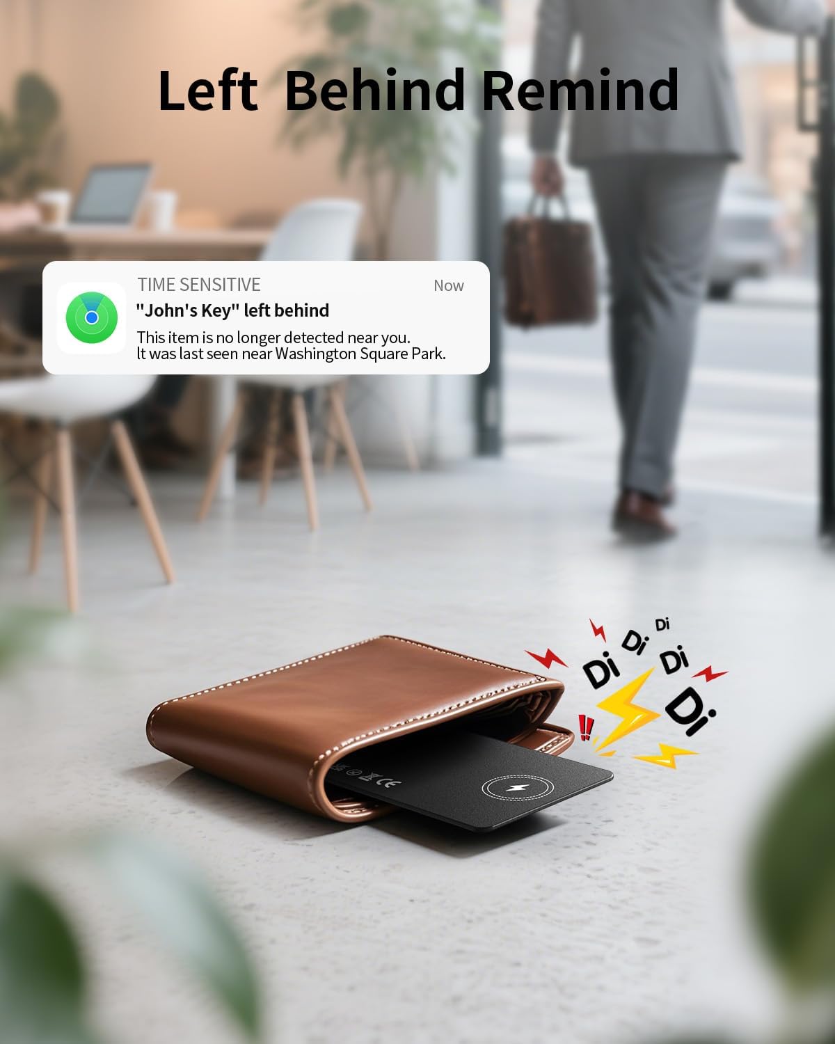 Smart Wallet Tracker Card (iOS Only / Apple Find My) - Abbycart