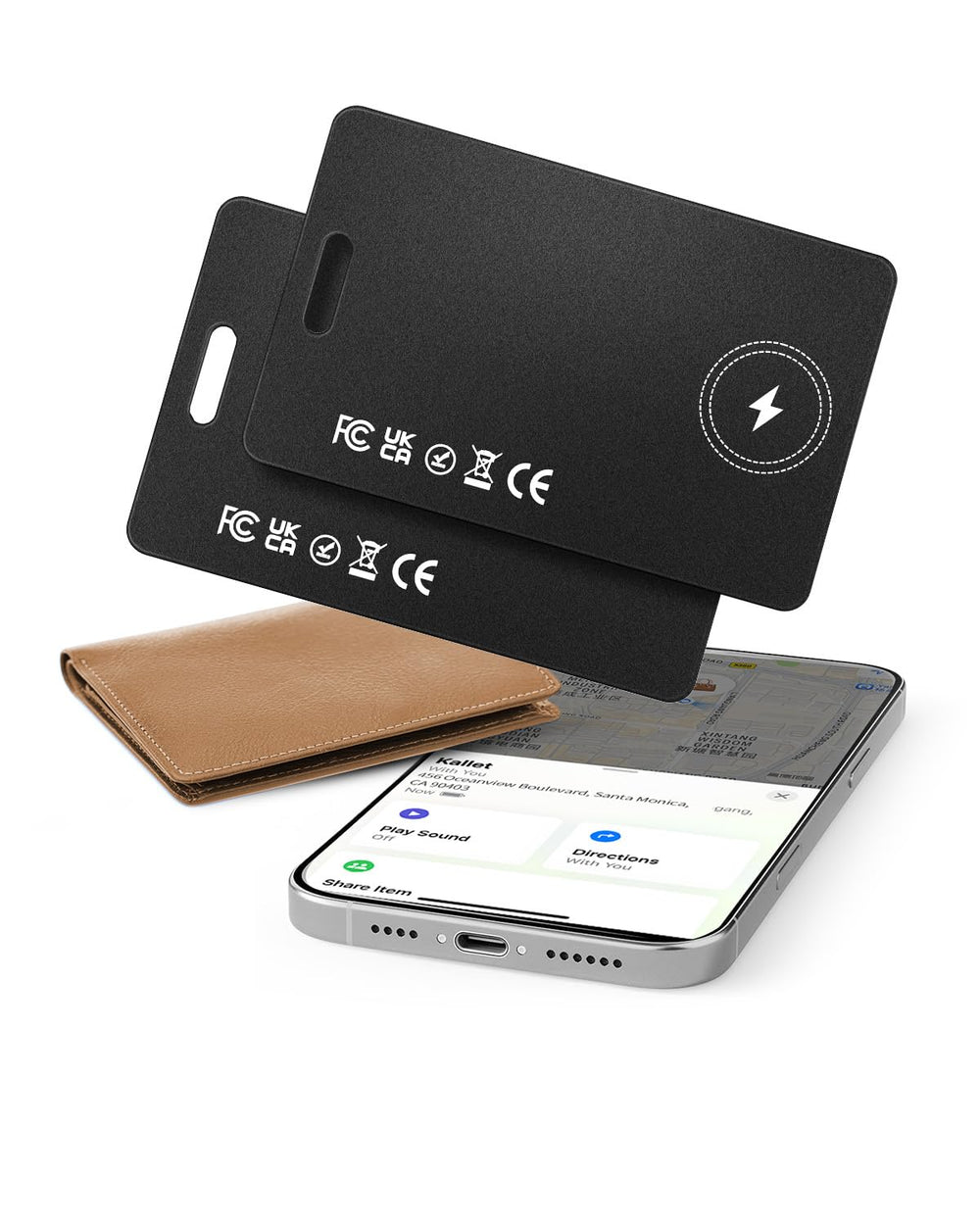 Smart Wallet Tracker Card (iOS Only) - Abbycart