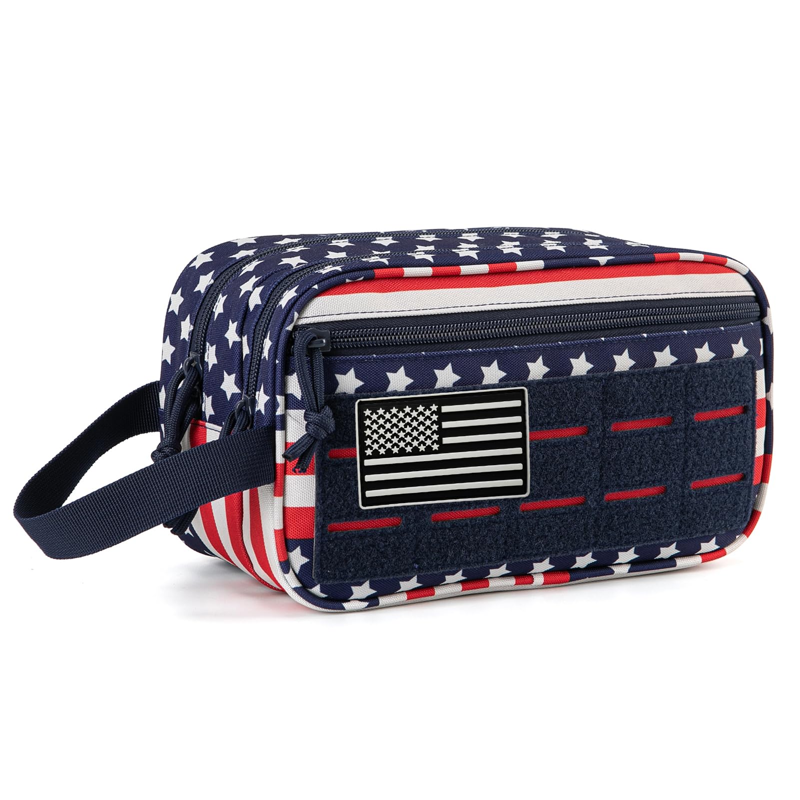 Tactical Toiletry Bag for Men Military Travel Dopp Kit Organizer