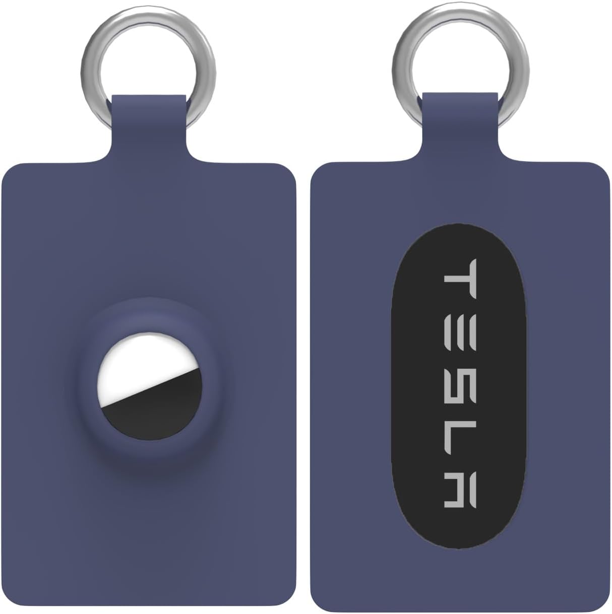 Tesla Key Card & AirTag Holder - 2 Pack Silicone Protective Case for Model 3 Y S X
