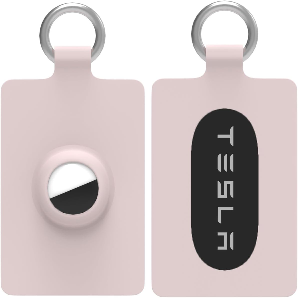 Tesla Key Card & AirTag Holder - 2 Pack Silicone Protective Case for Model 3 Y S X