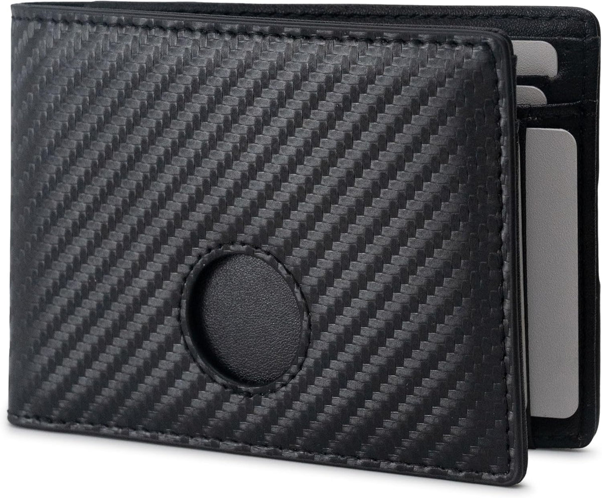 Trackable AirTag Wallet for Men – RFID Blocking & Slim Design - Abbycart