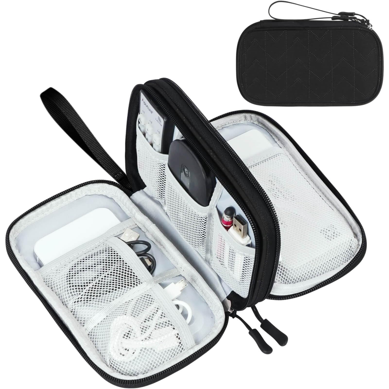 Travel Cable Organizer Pouch Waterproof Electronics Storage Bag