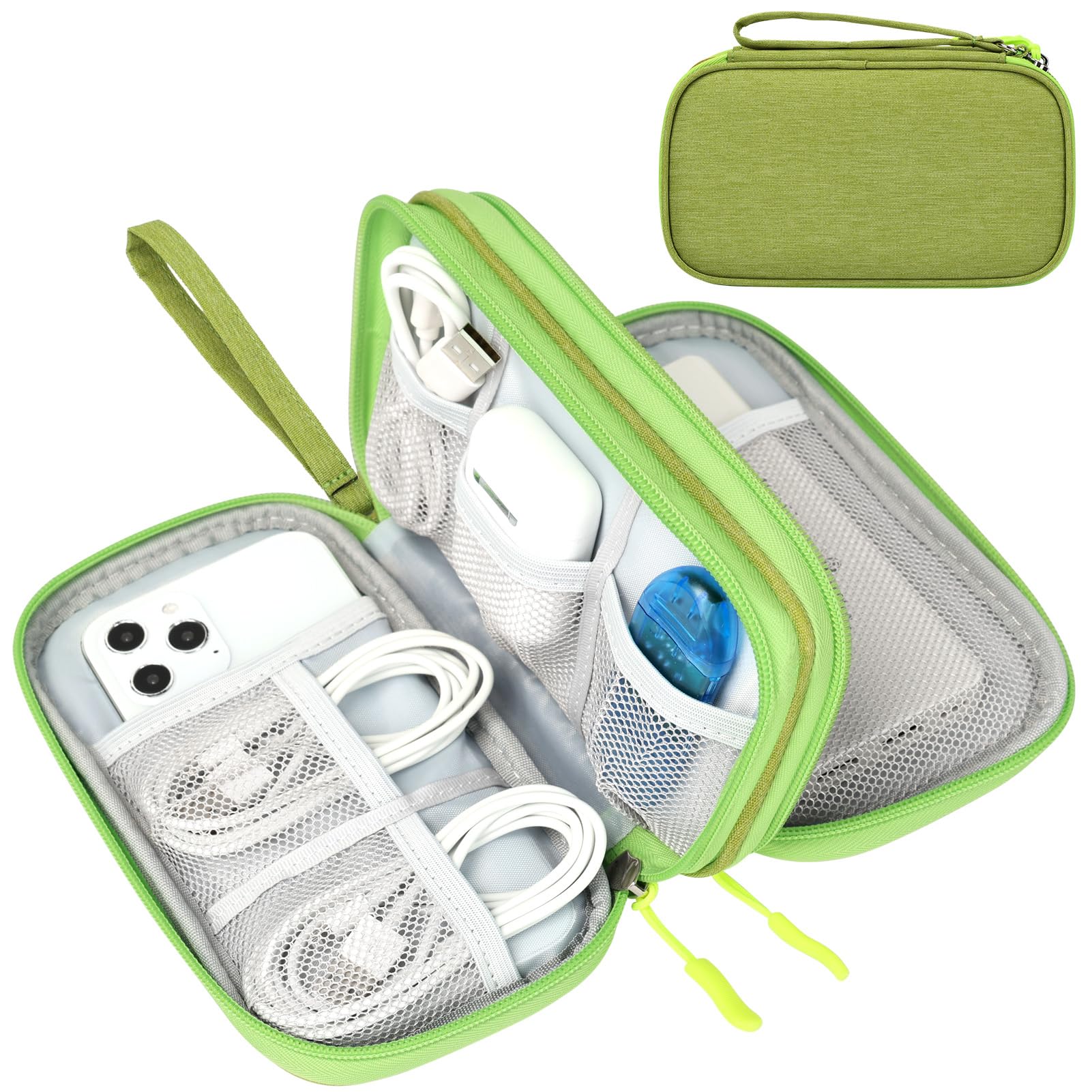 Travel Cable Organizer Pouch Waterproof Electronics Storage Bag