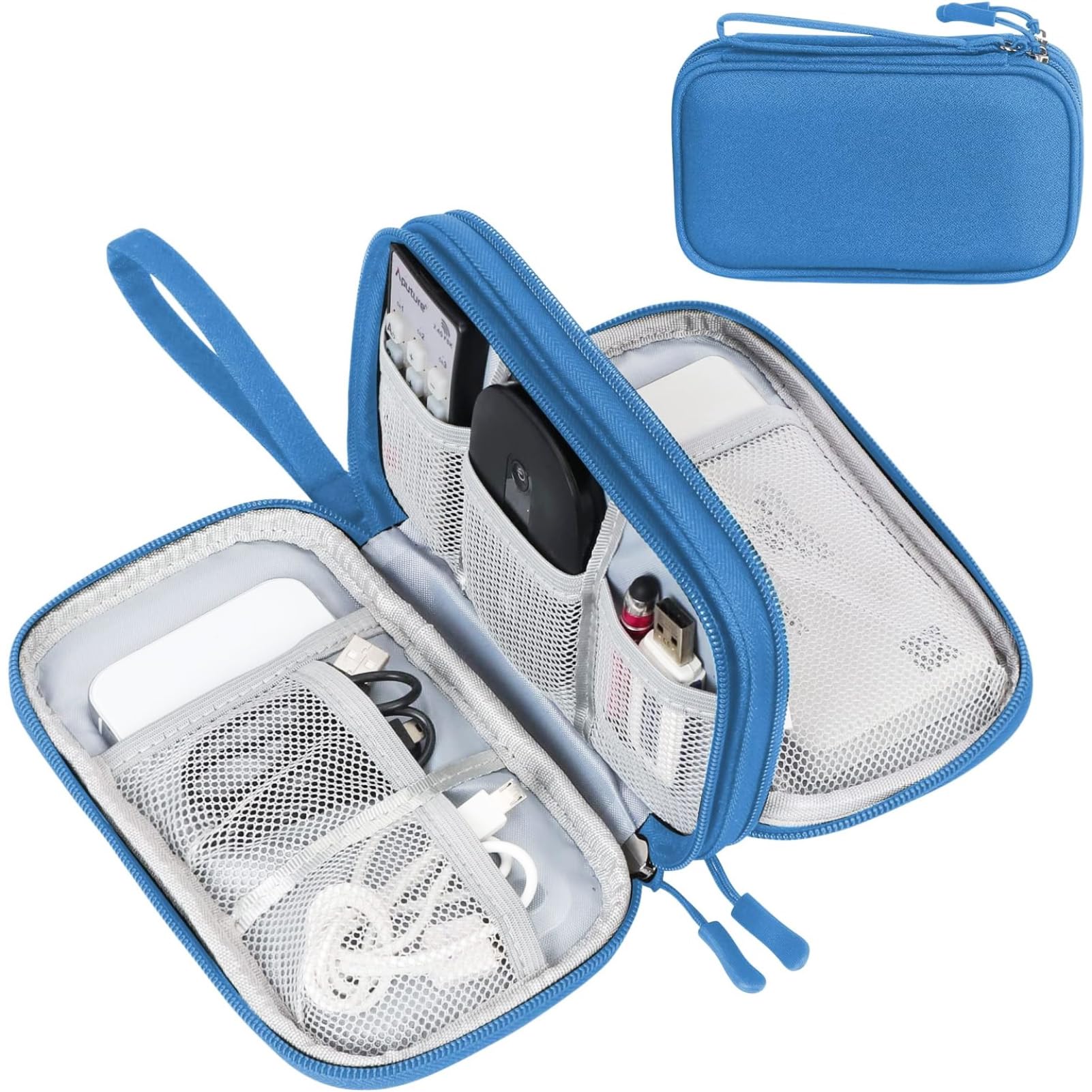 Travel Cable Organizer Pouch Waterproof Electronics Storage Bag