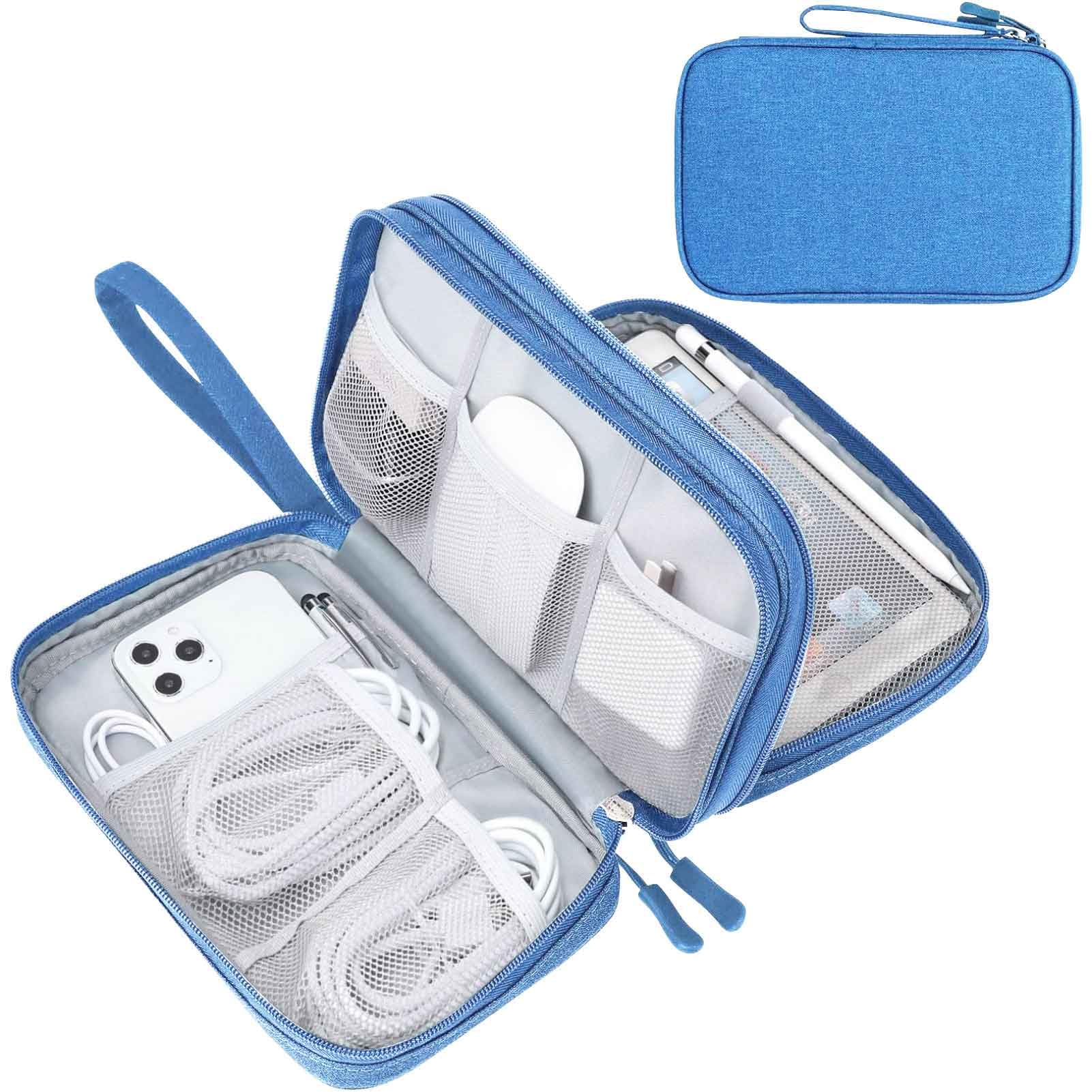 Travel Cable Organizer Pouch Waterproof Electronics Storage Bag