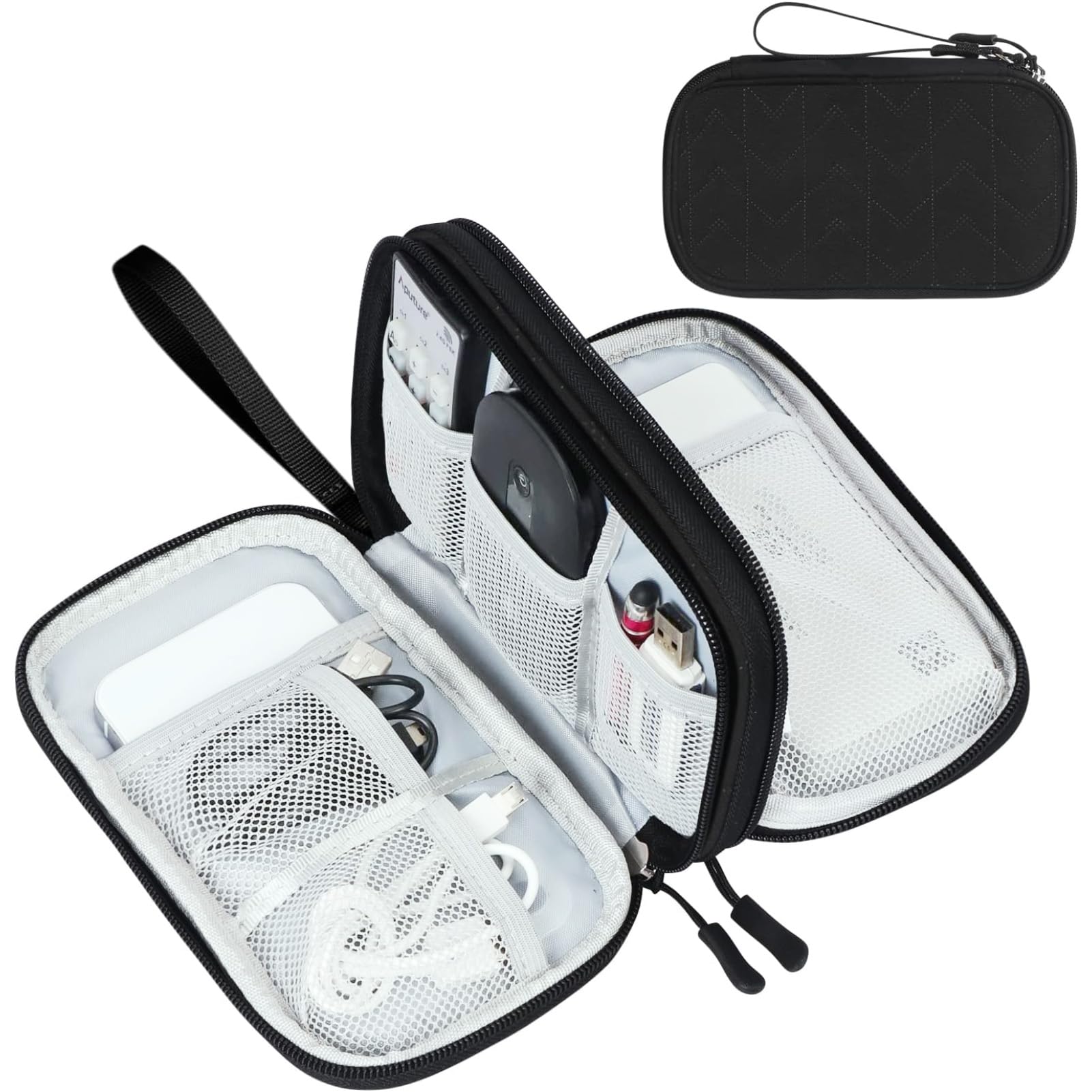 Travel Cable Organizer Pouch Waterproof Electronics Storage Bag